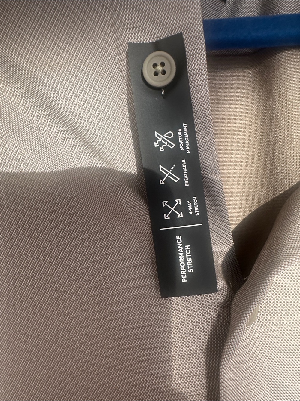 BOSS Men's Light Taupe Button-Front Shirt Jacket - Picture 3 of 6